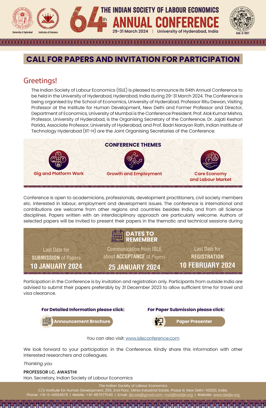 64th-isle-annual-conference-call-for-papers-and-invitation-for